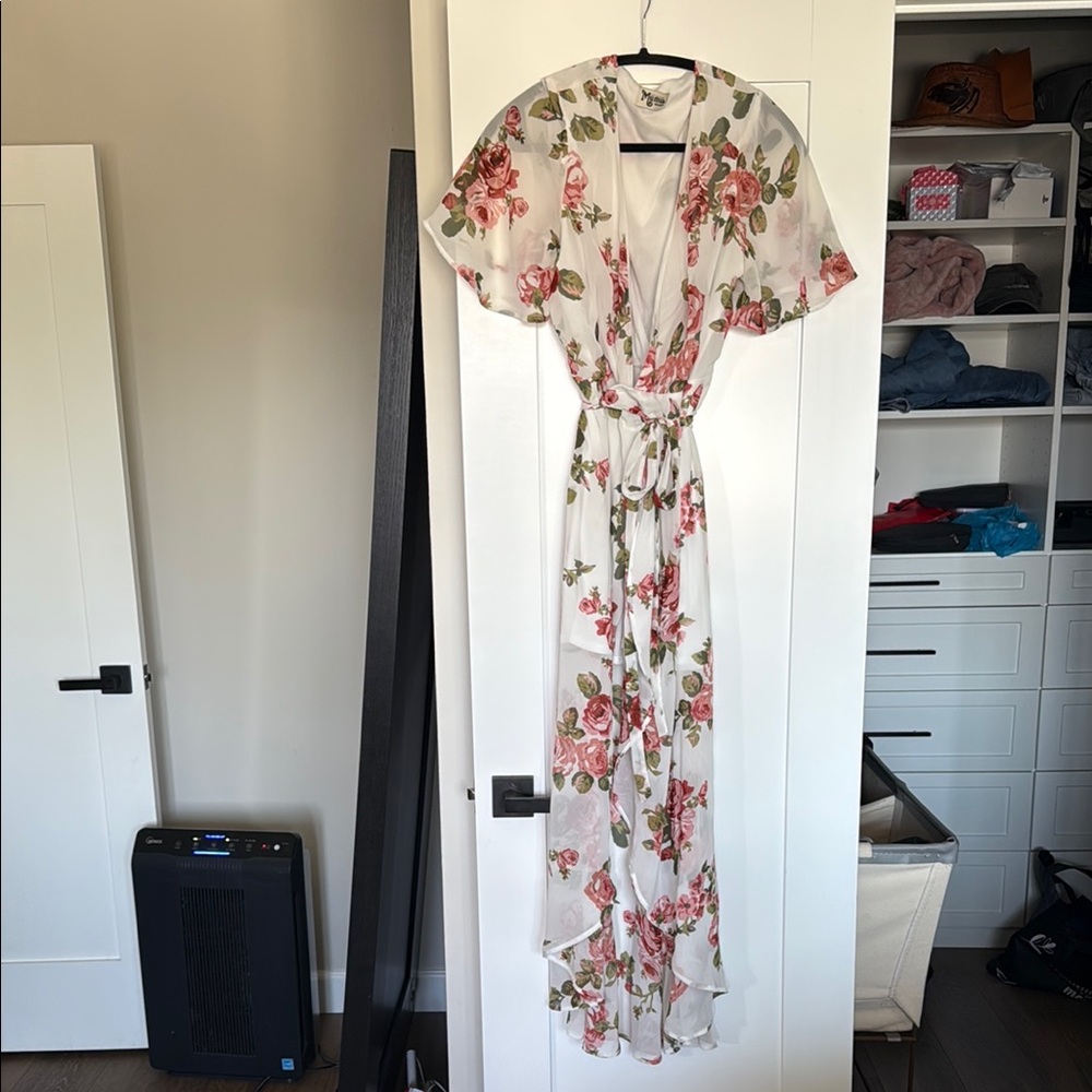 Show Me Your Mumu Floral Wrap Dress